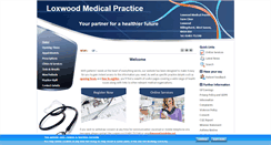 Desktop Screenshot of loxwoodmedicalpractice.co.uk